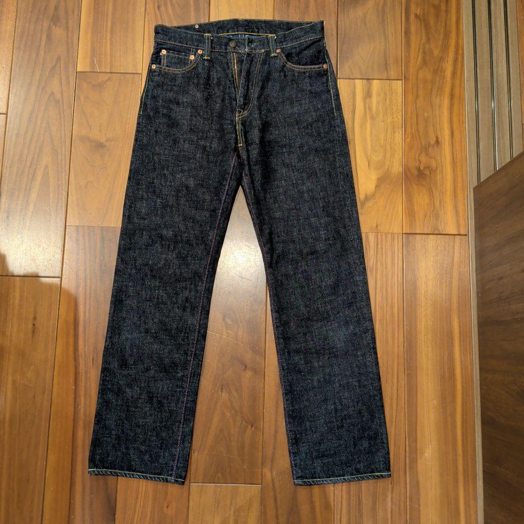 【未使用級】桃太郎ジーンズ　銅丹レーベル　特濃クラッシックストレート