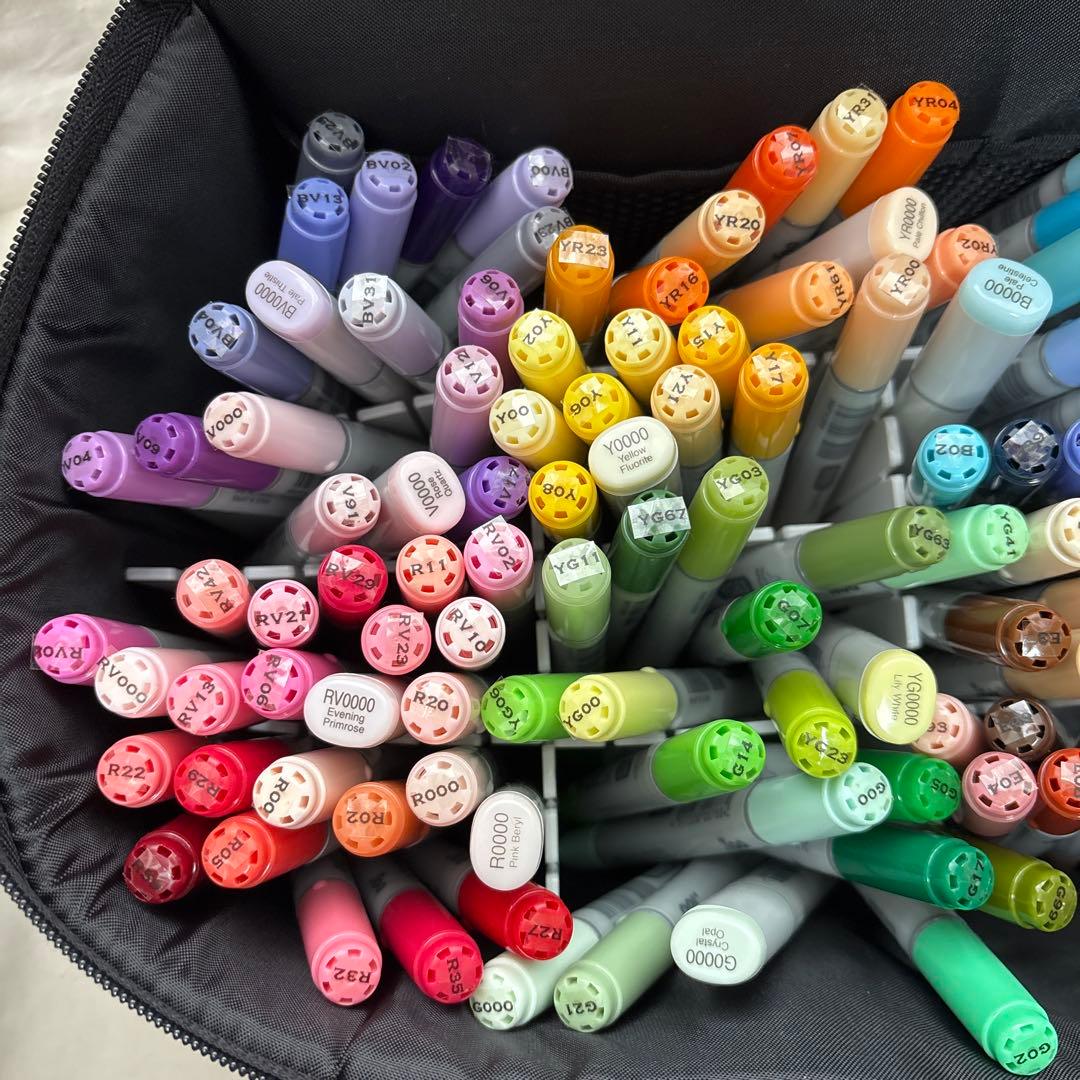 コピック 136本 ケース付 コピックペーパー付