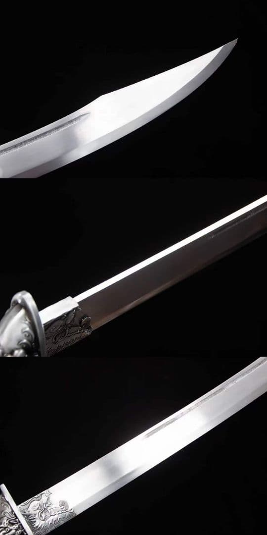 蛇尾皮龍虎大刀 古兵器 武具　刀装具　日本刀　模造刀 居合刀