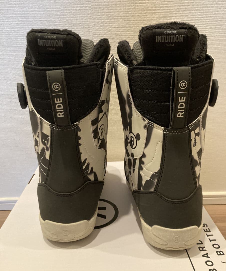 【24-25モデル】箱付き　RIDE　BOA 熱成型対応　上位モデルブーツ