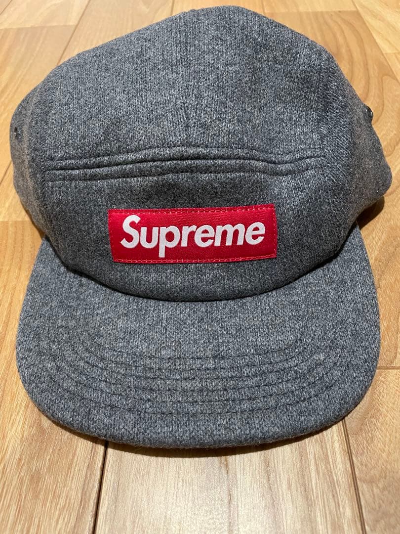 【限定値下げ】Supreme グレー キャップ
