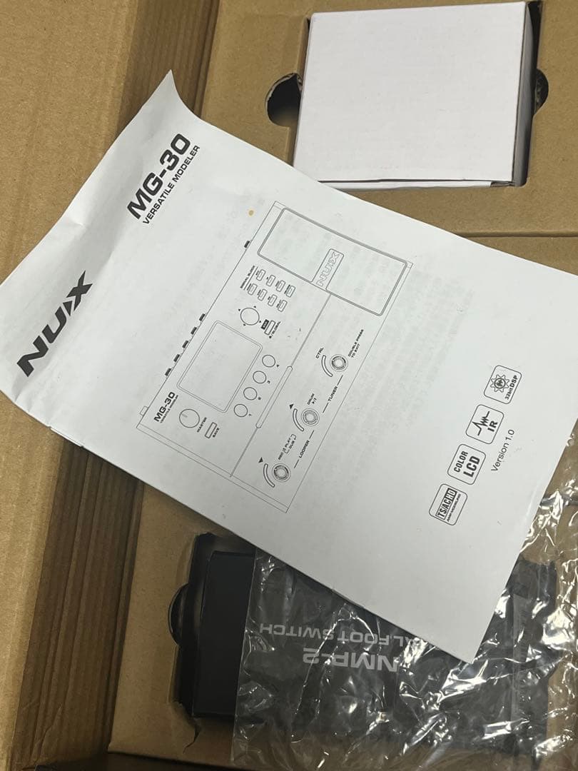 【メルカリ最安値】NUX MG-30 マルチエフェクター ギター