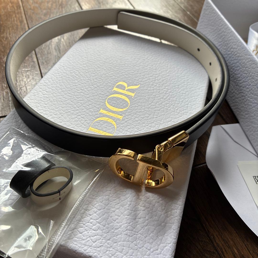 美品！阪急購入ディオールリバーシブルベルト