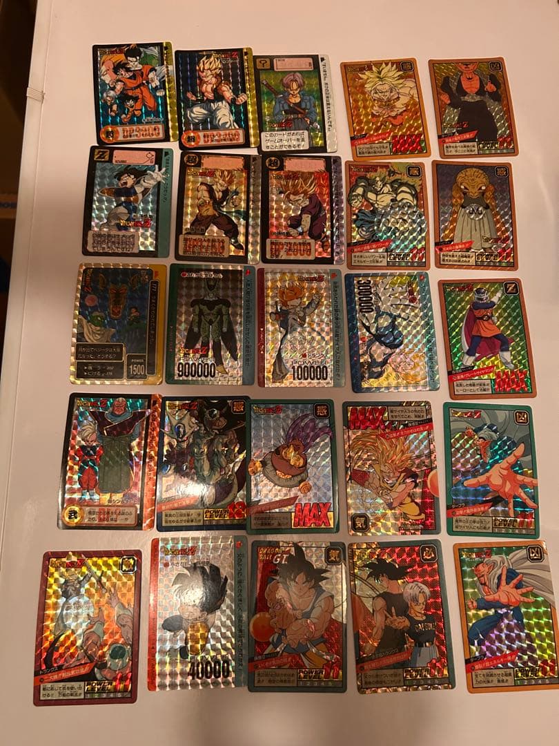 ドラゴンボールカードダス 25枚　キラカード