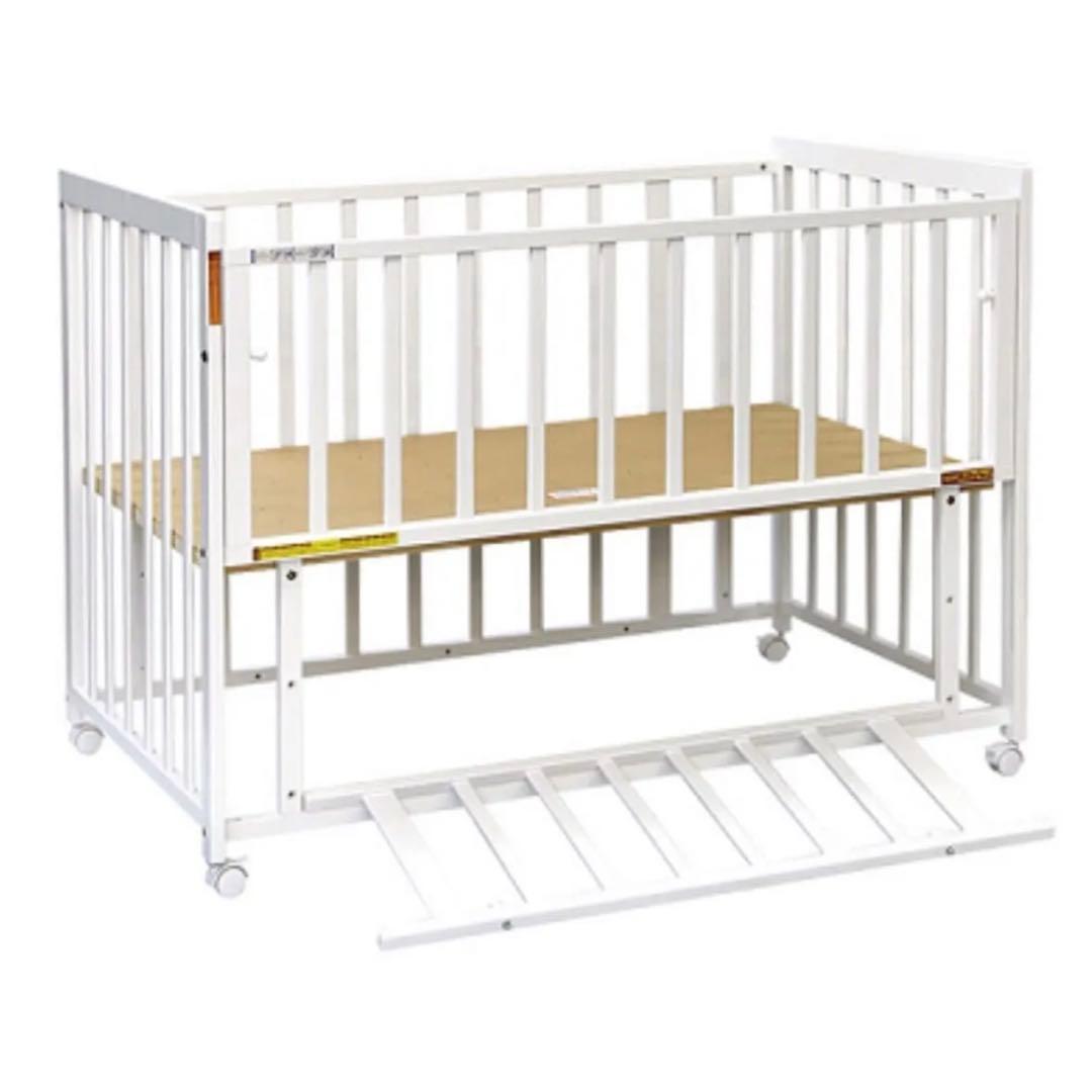 ヤトミ　ベビーベッド　オリーブ　レギュラーサイズ