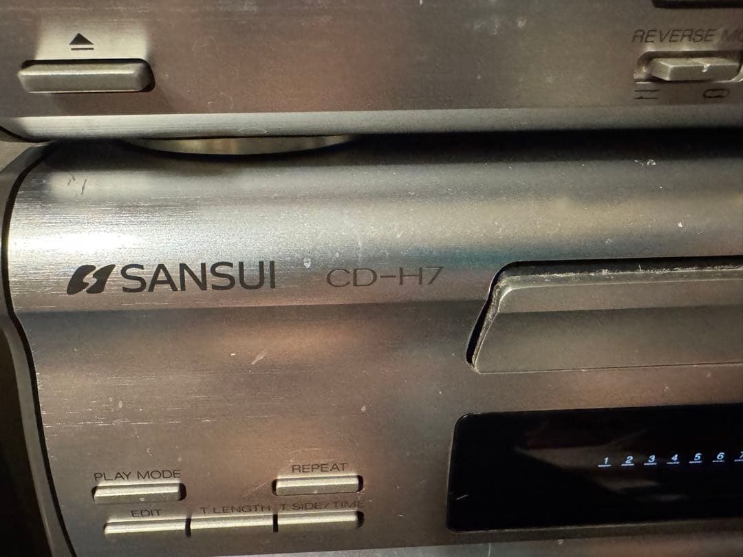 CLUB SANSUI ミニコンポ ラジオ CDプレーヤー