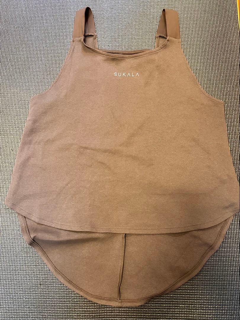 SUKALA ハートプリントホルターネックブラトップ タンクトップ 2枚セット