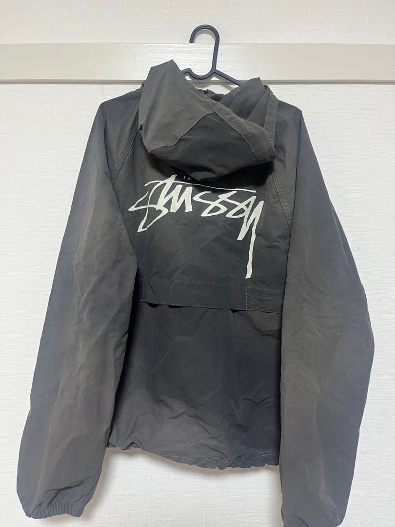 stussy シェルジャケット ナイロンジャケット ブラック