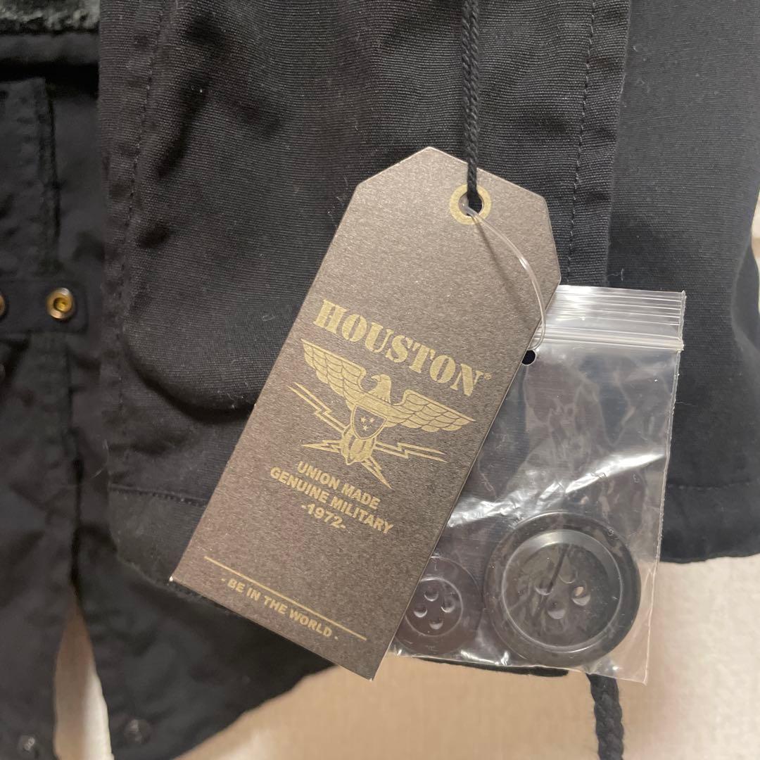 ヒューストンWAIPER別注　M-51モッズコートNARROW FIT ブラック