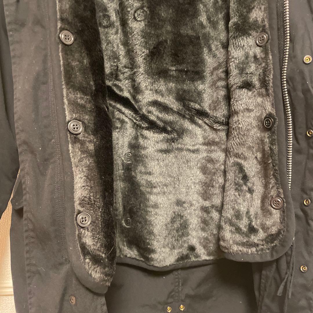 ヒューストンWAIPER別注　M-51モッズコートNARROW FIT ブラック