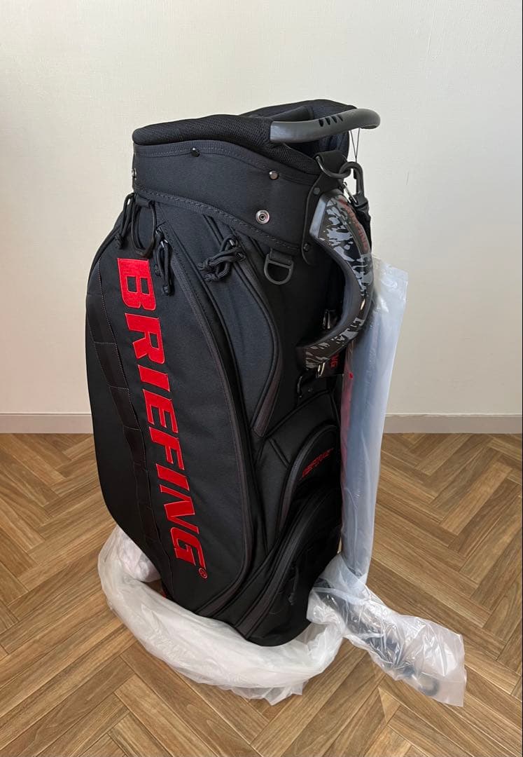 新品送料込み BRIEFINGブリーフィングキャディバッグCR-5#03ブラック