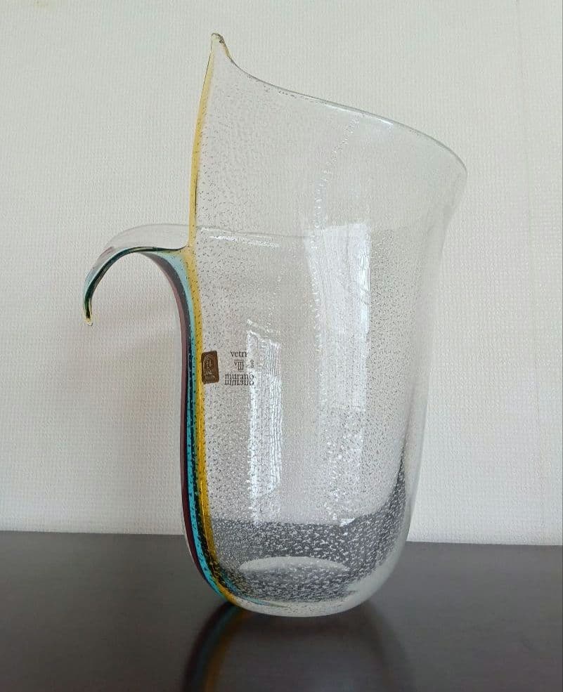 最終価格 ムラーノ ザネッティ MURANO Zanetti 花瓶/置物