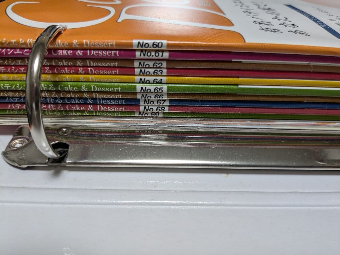 週刊 パティシエと作るケーキ＆デザート(40号～69号、80号～100号)