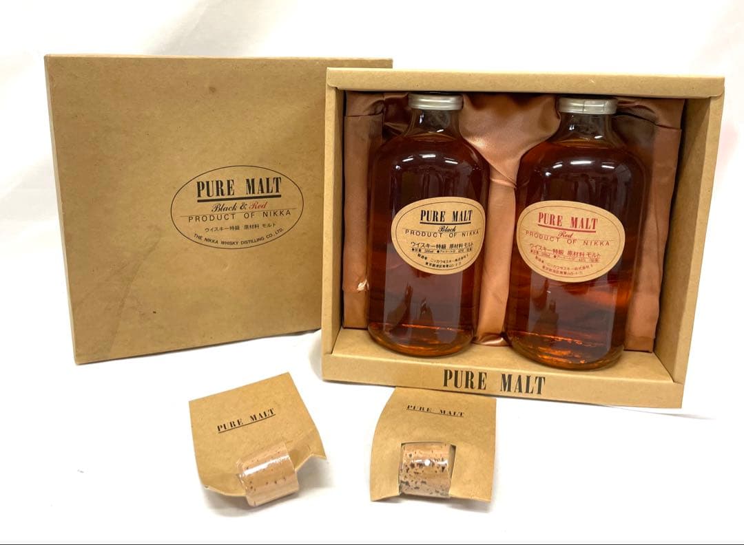 △ 未開栓 NIKKA WHISKY PURE MALT 500ml 2本セット