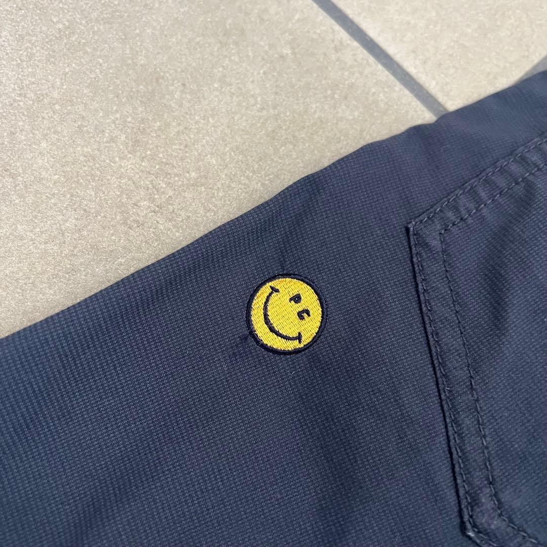 Pearly gates パーリーゲイツ　セットアップ　シャツ　ハーフパンツ　L