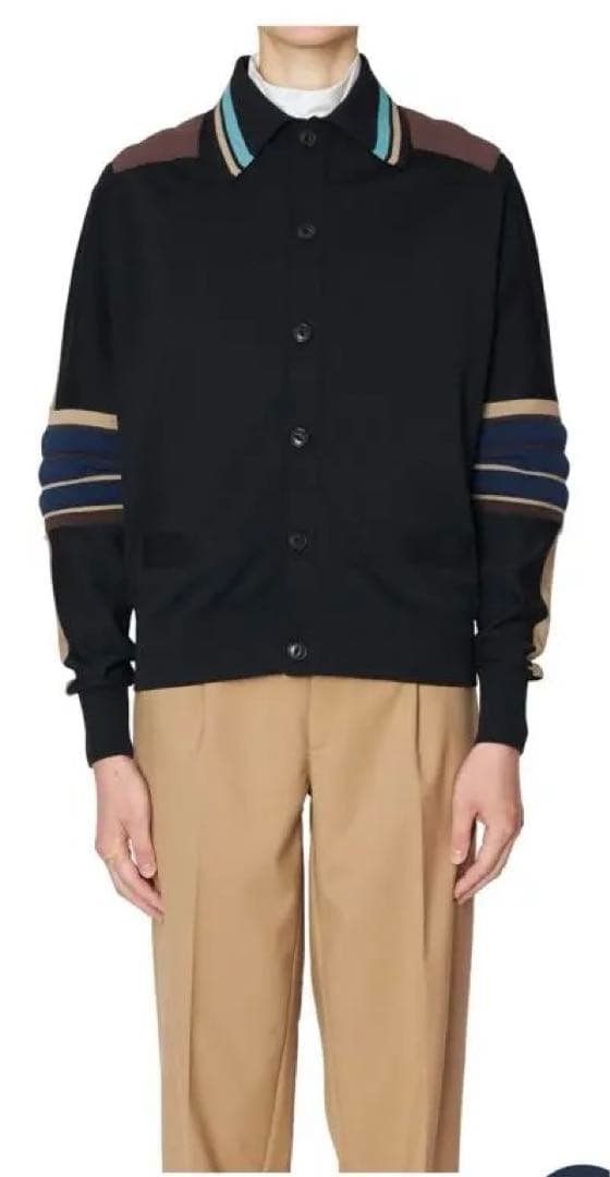 トップス 24SCM-N01301-F Knit kolor 24ss knit