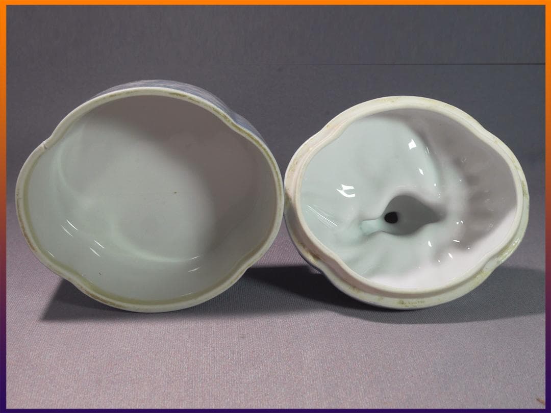 【1点限り】ノリタケ 青 デコレディ ドレッサードール パウダー アンティーク