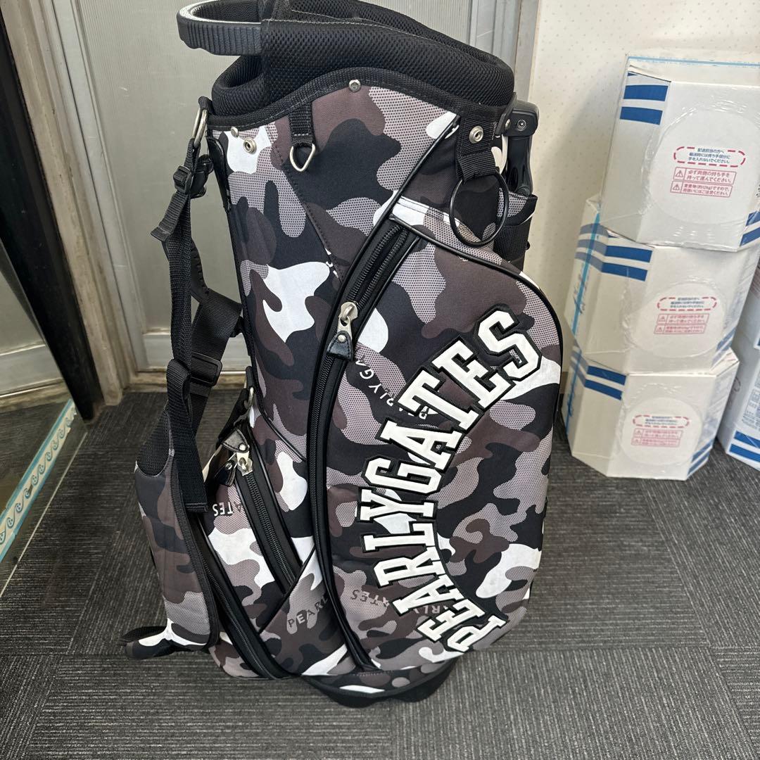 PEARLY GATES 迷彩柄 ゴルフバッグ