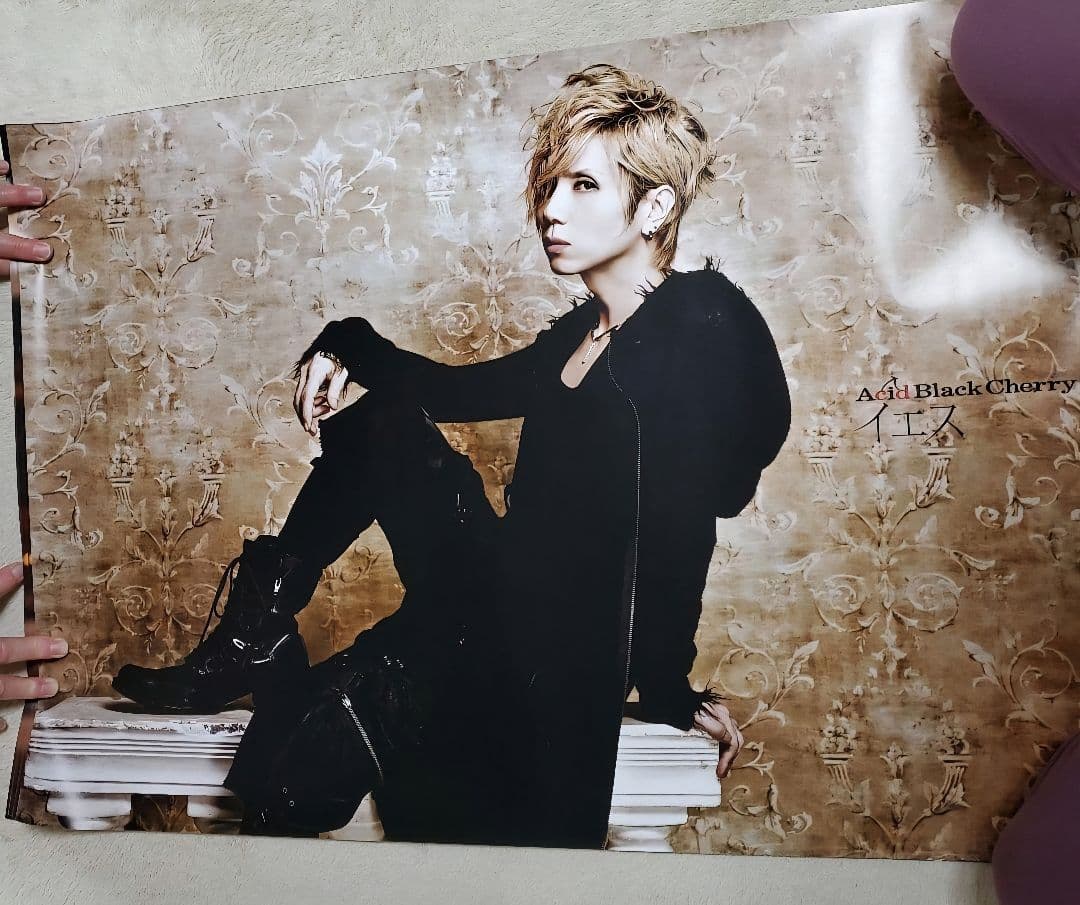 Acid Black Cherry イエス　ポスター　その①破れあり