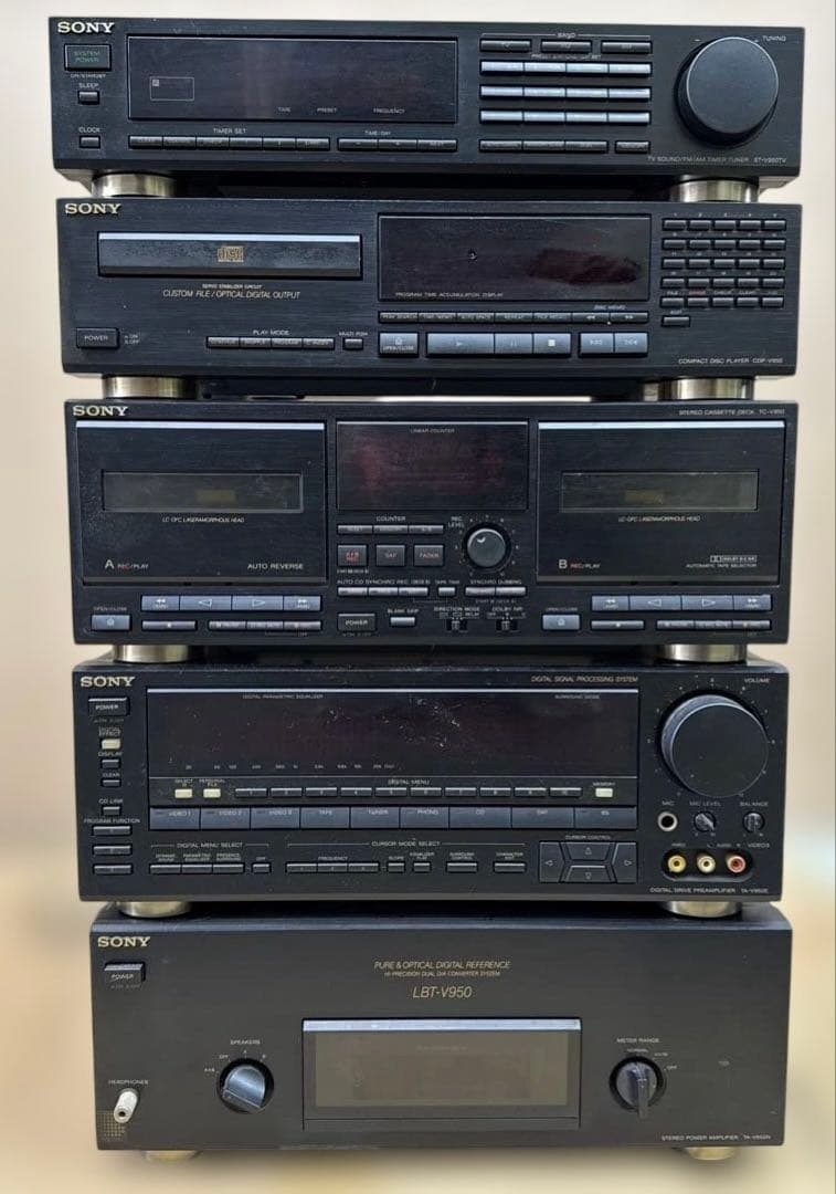 【ジャンク】SONY LBT-V950 セット 通電確認済