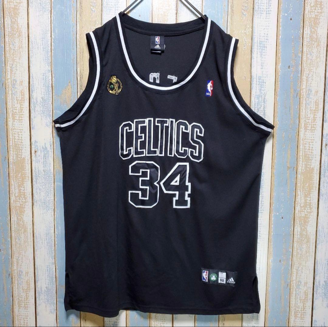 【アディダス】【NBAセルティックス】タンクトップ　08年優勝記念00s　総刺繍