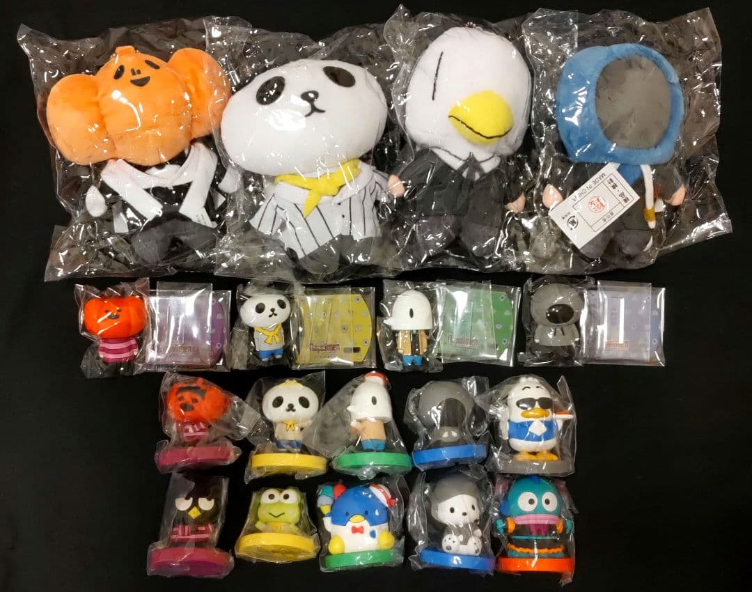 ナポリの男たち ラバーマスコット ナポリ展 サンリオ グッズ コンプリートセット