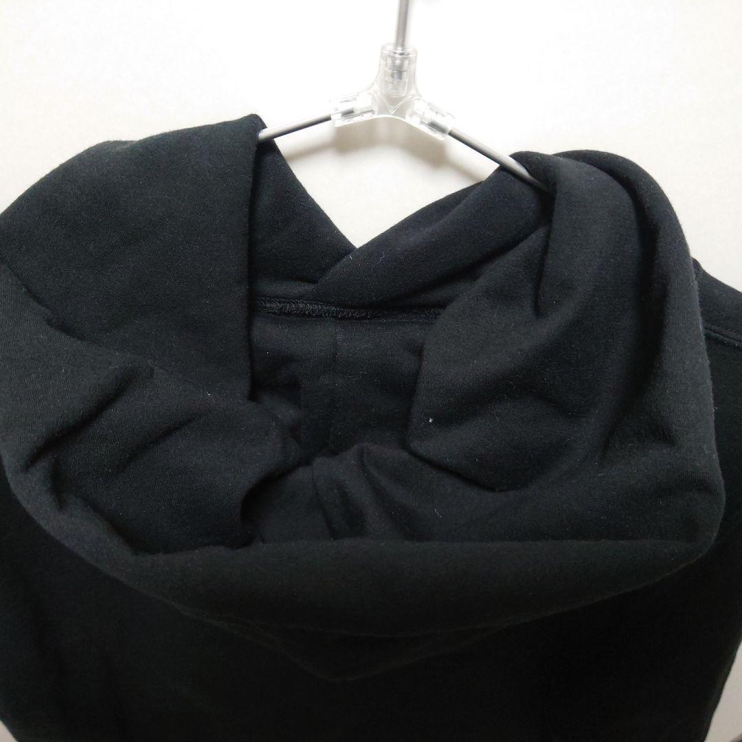 SLDO.エスルド ブラックパーカー フード付き メンズS