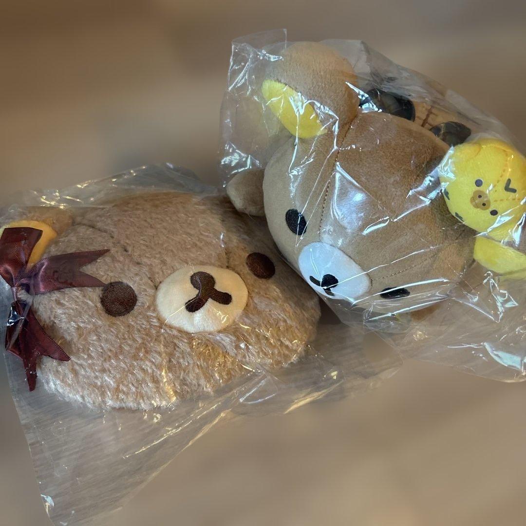 リラックマ ロフト限定品　ぬいぬいリラックマ　ぬいぐるみポーチ　ぬいぐるみ