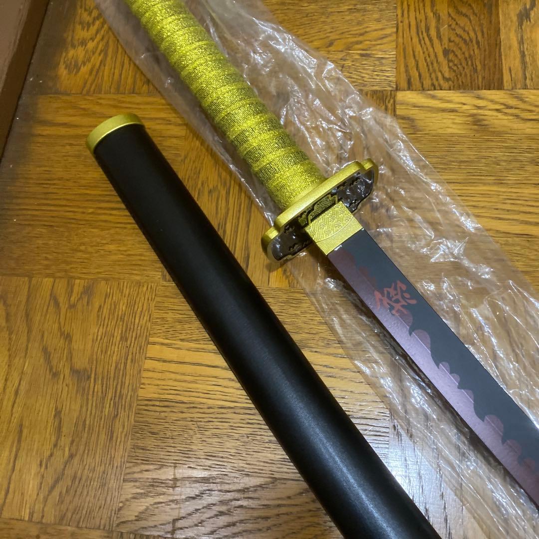 アニメ刀　鬼滅の刃 継国緑壱 日輪刀風　コスプレ刀　レプリカ刀　居合刀　オモチャ