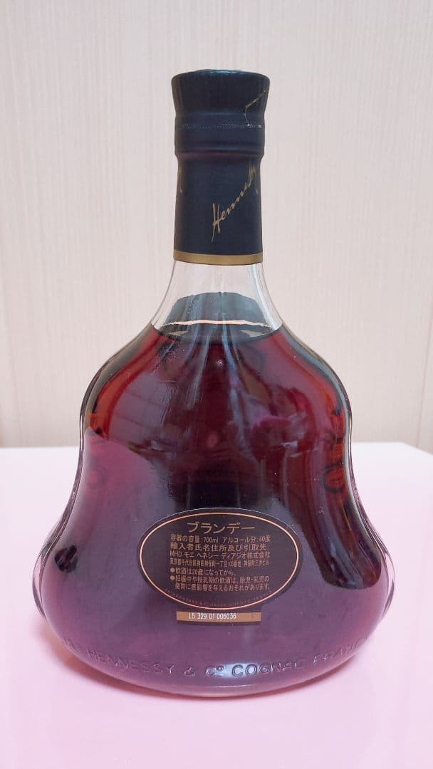 未開封ヘネシーXOブランデー
