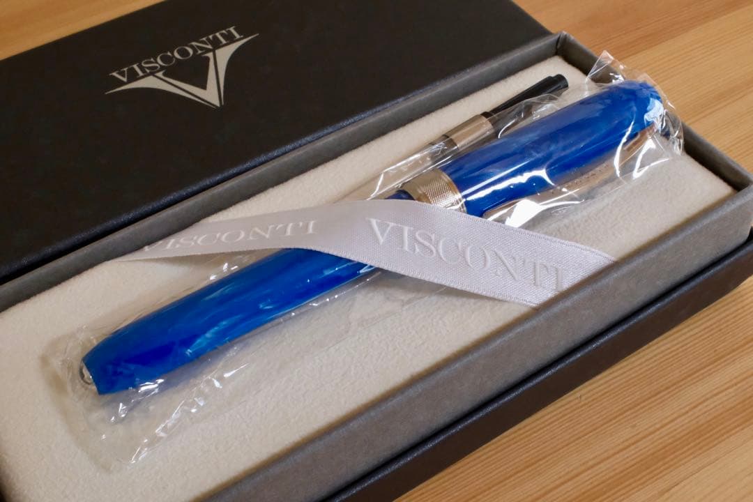 ⭐️新品未使用⭐️日本未発売【ビスコンティ】レンブラントアズールブルーM