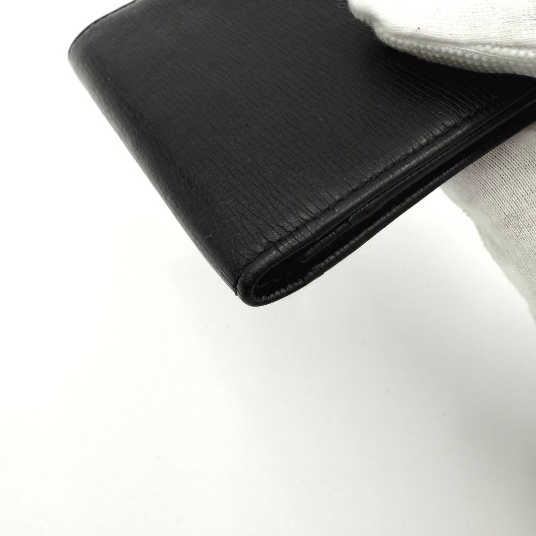グッチ インターロッキングG カードケース 名刺入れ レザー ブラック