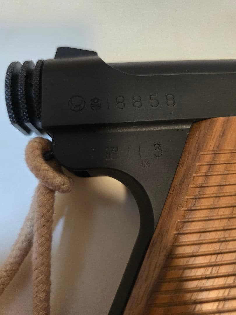 マルシン　南部十四年式拳銃　木製グリップ　HW　　ホルスター　ランヤード　セット