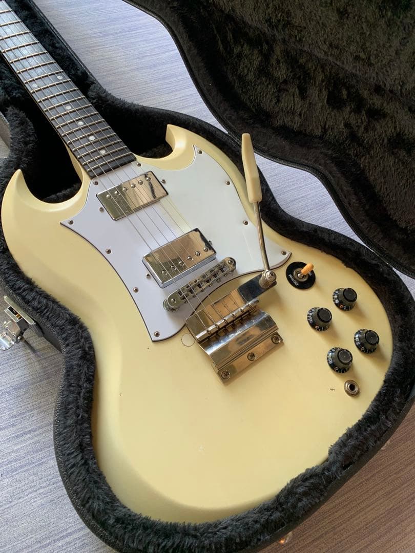 Gibson SGスペシャル　レアカラー白