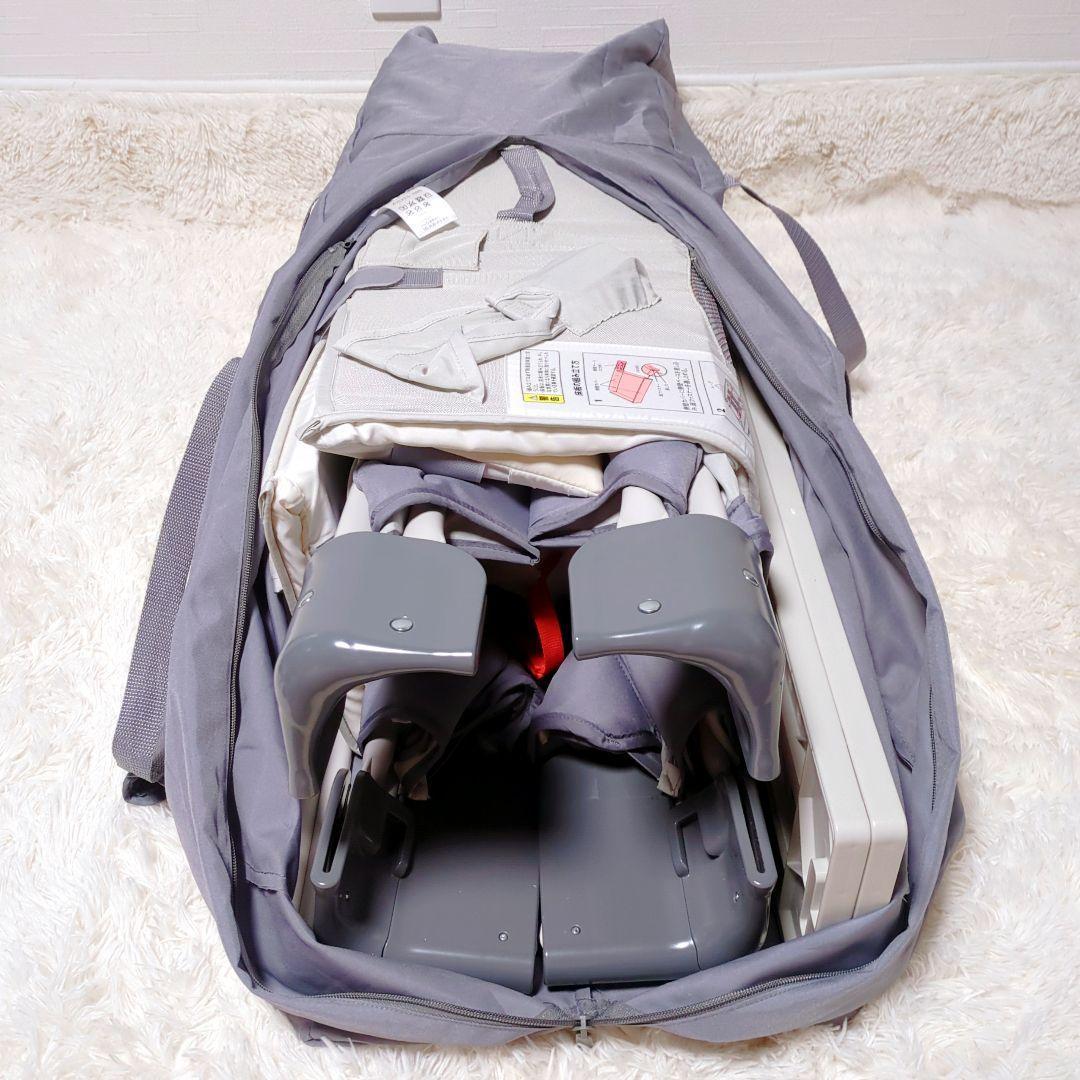 アップリカ ココネルエアーAB ベビーベッド グレーベアー