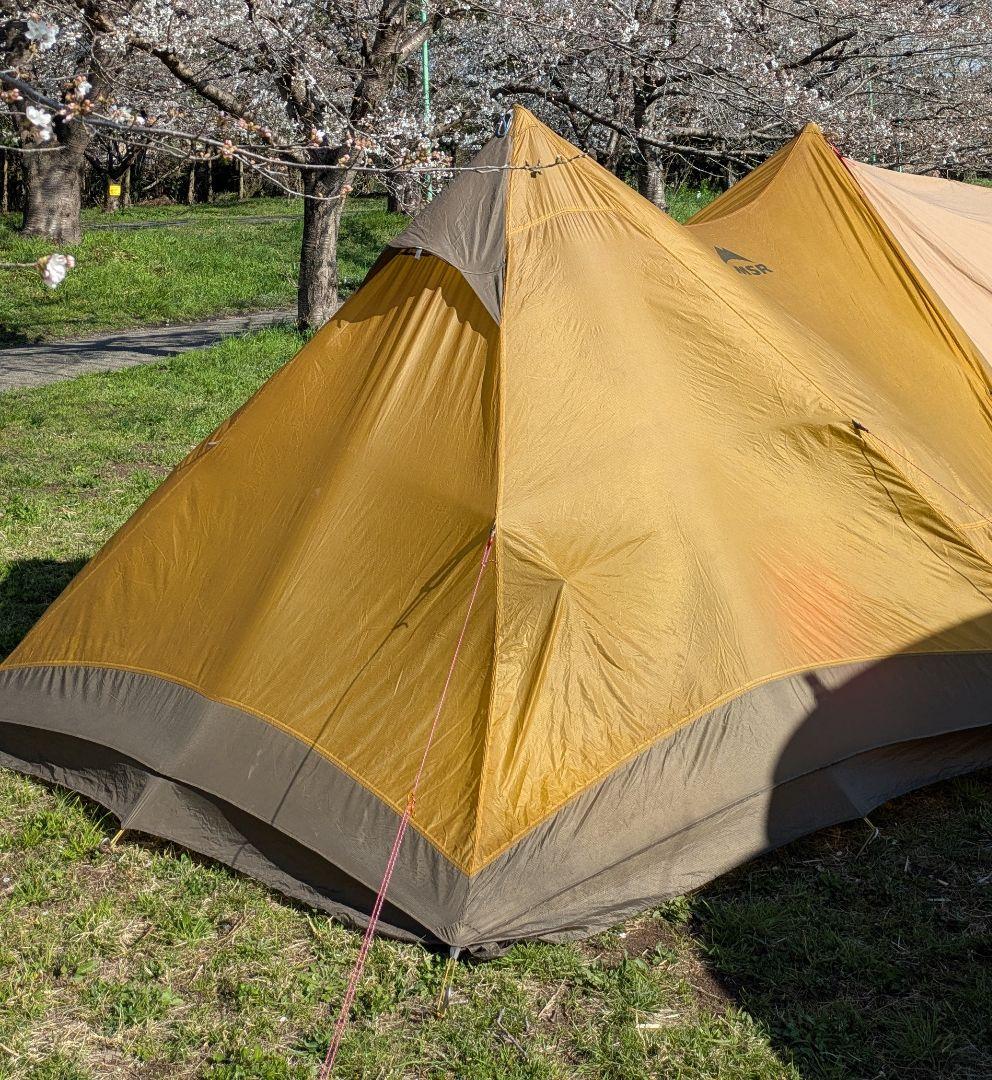 【貴重】MSRツインブラザーズシェルターテント