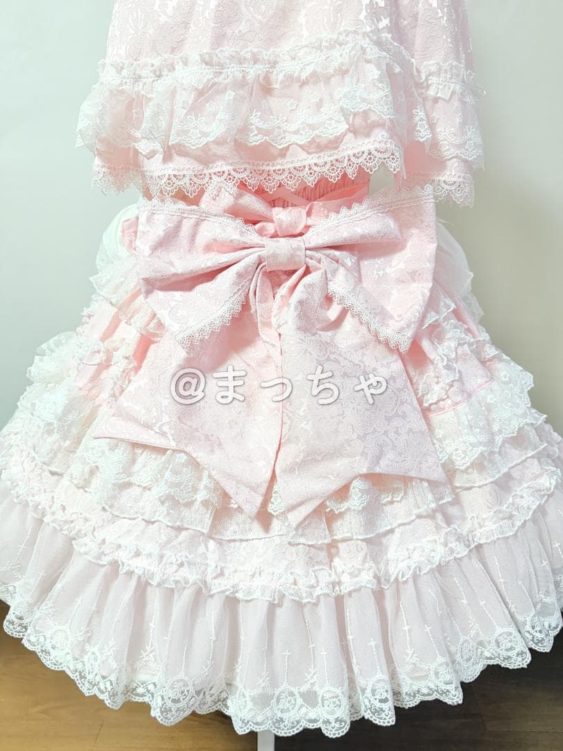 【Han Girl】Love and Heart ロリィタドレスセット ピンク