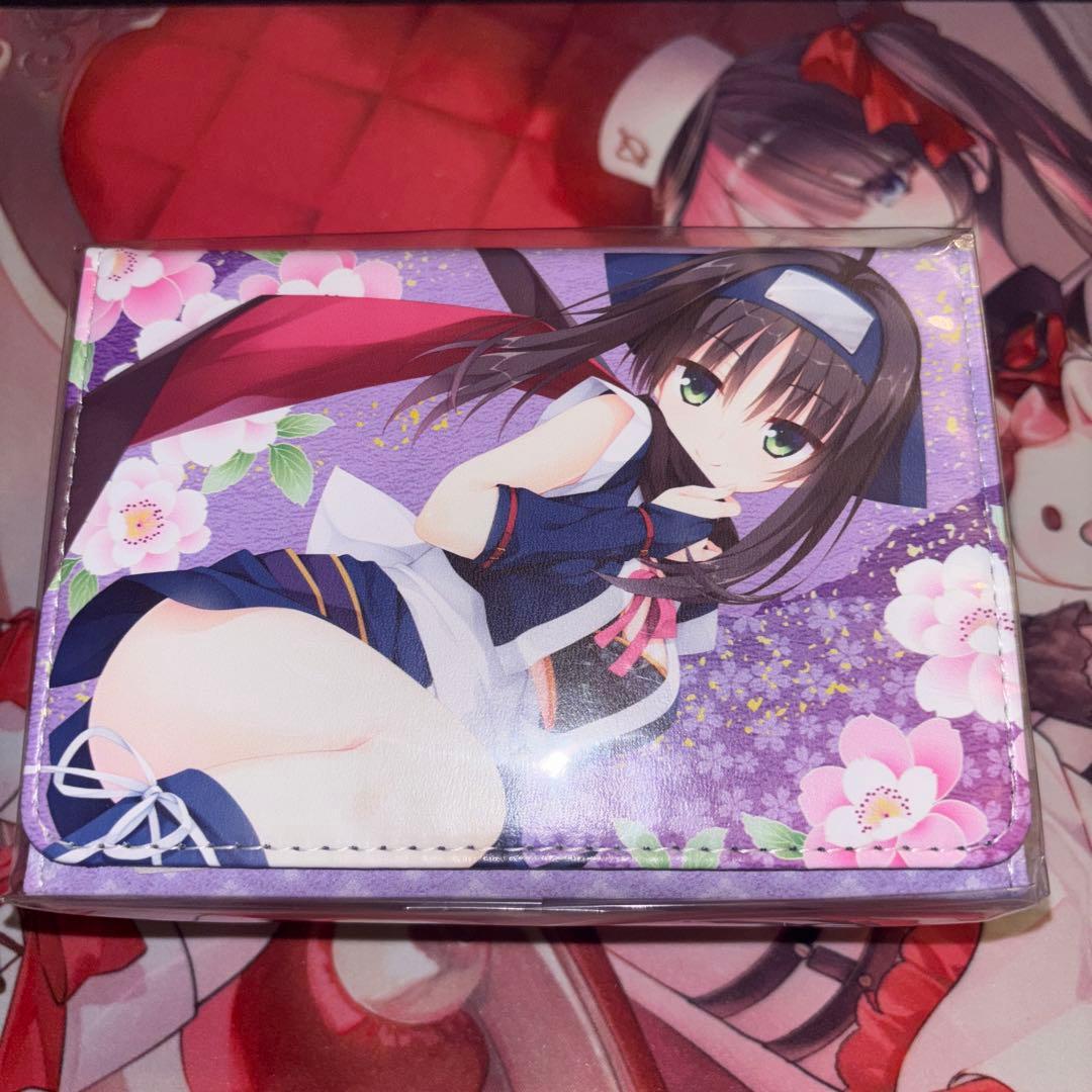 千恋＊万花 常陸茉子 合皮製デッキケース ゆずソフト