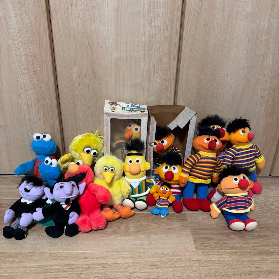 Vintage Sesame Street セサミストリート ぬいぐるみ