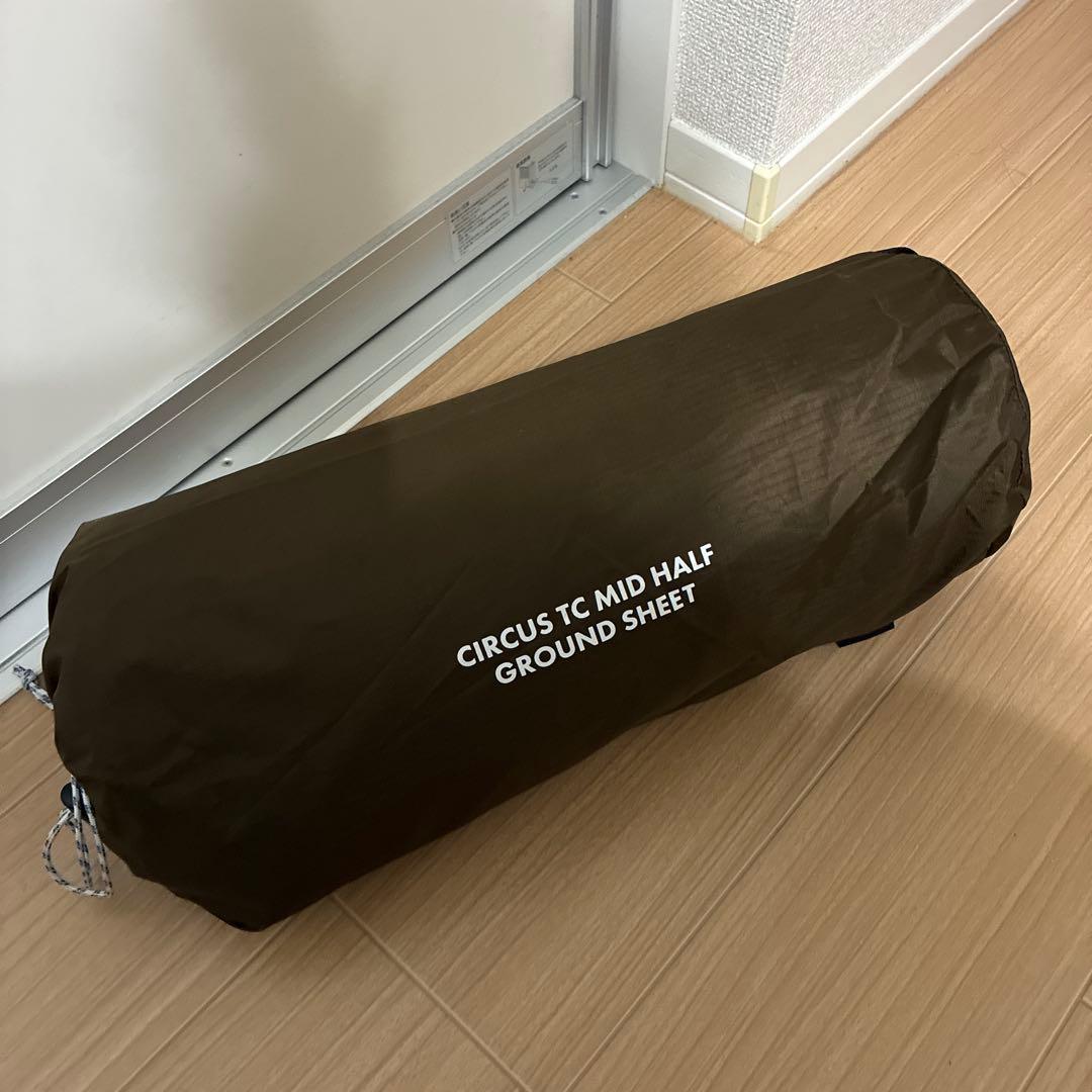 【美品】テンマクデザイン サーカス TC MID グランドシート ハーフ