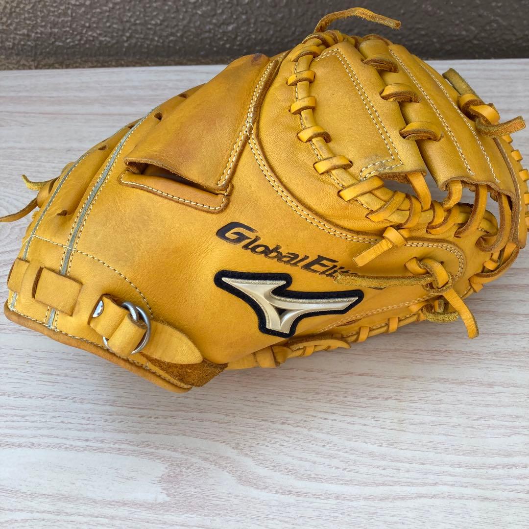 ミズノグローバルエリートRG 少年軟式用キャッチャーミット