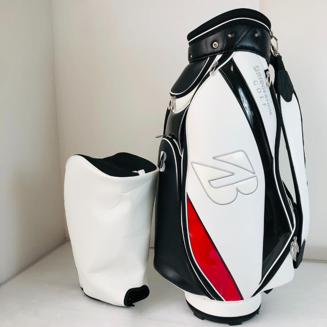 未使用 BRIDGESTONE キャディバッグ ゴルフバッグ クラブケース