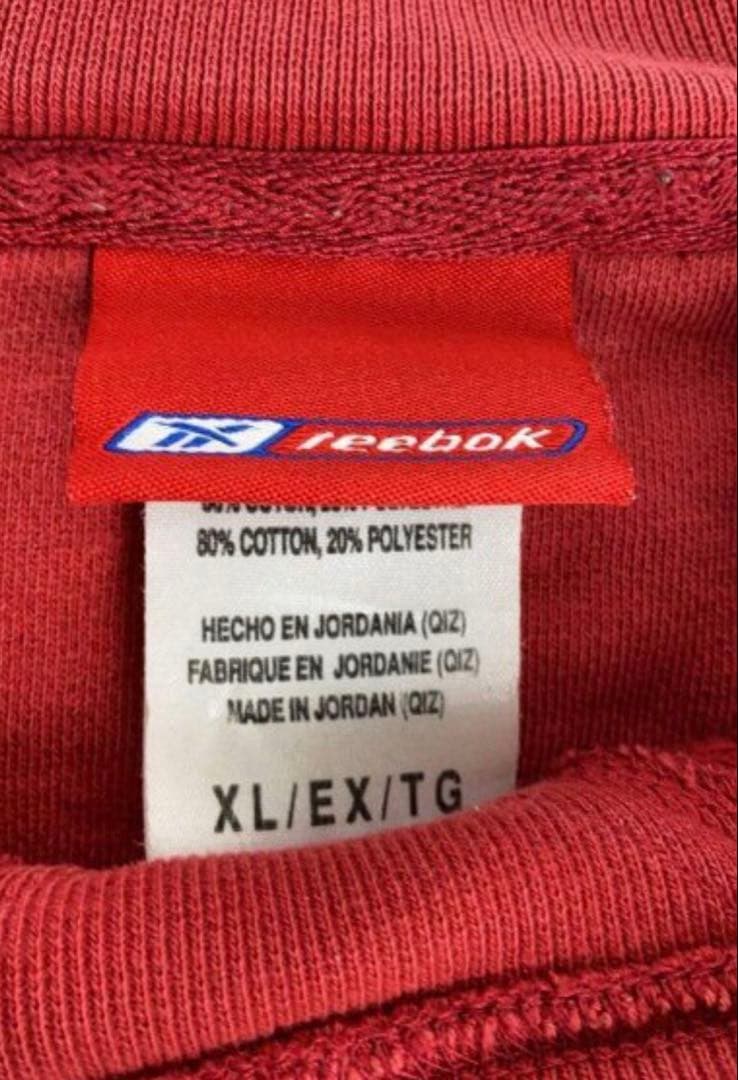 Reebok × San Francisco 49ers ビッグロゴスウェット