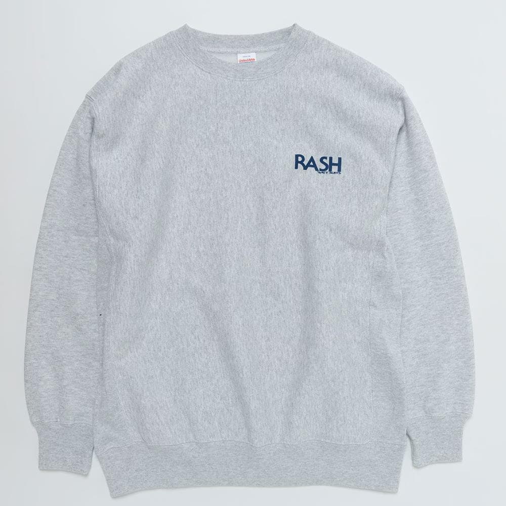 RASH WETSUITS 2026 羽バッククルーネックスウェット アッシュ