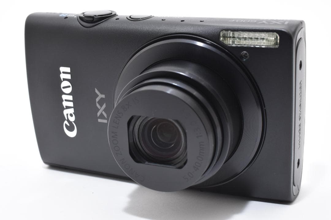 美品 Canon IXY 600F コンパクトデジタルカメラ ブラック キヤノン