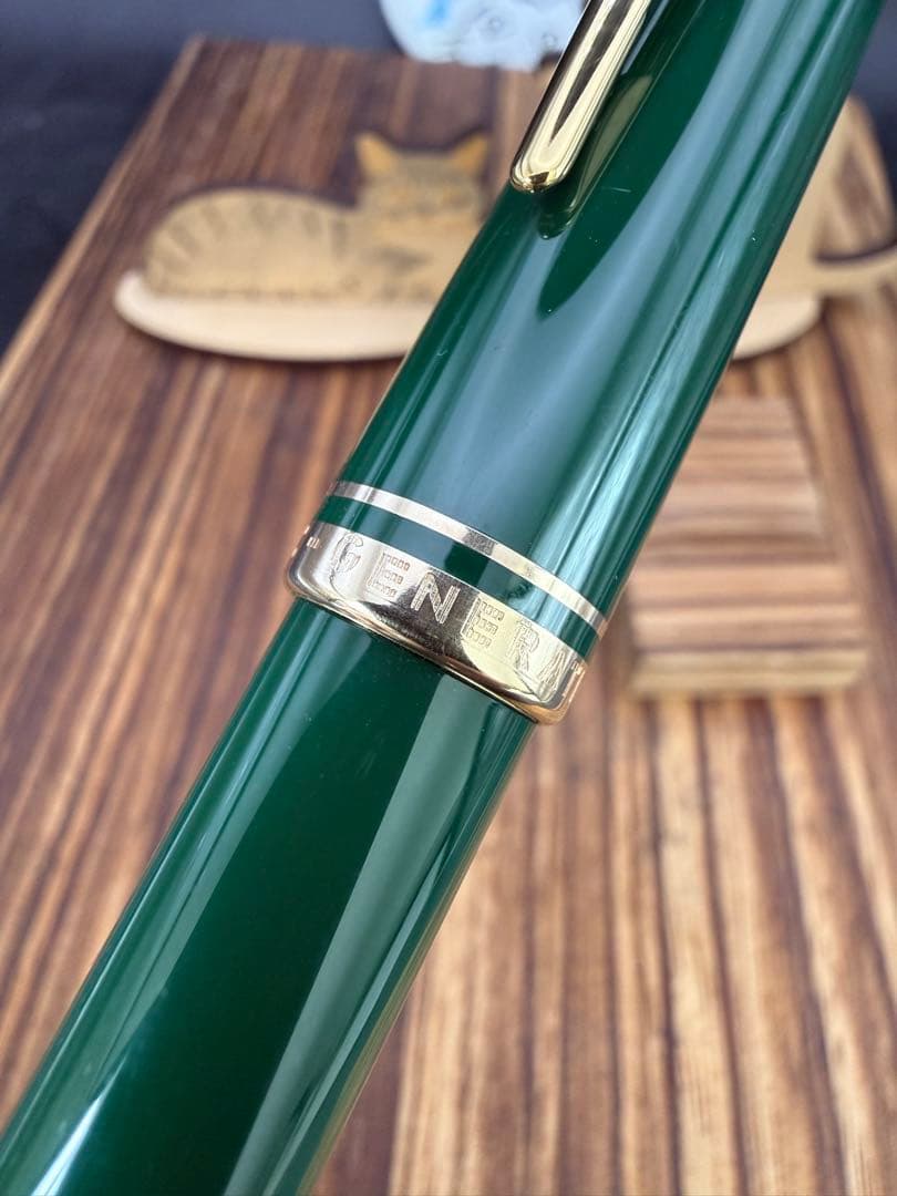 MONTBLANC 万年筆 GENERATION グリーン 14K M