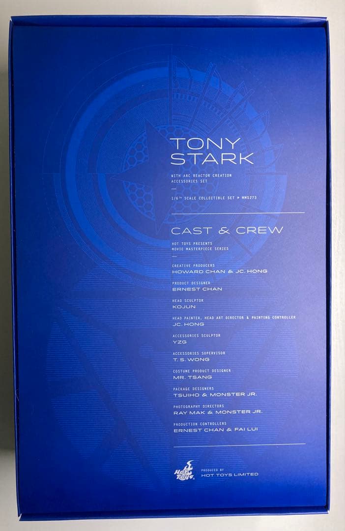 ホットトイズ アイアンマン2 トニー・スターク アーク・リアクター開発版