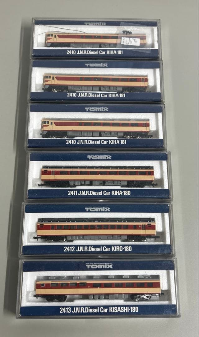 JRキハ181形×3 キロ180形　キサシ180形 キハ180形