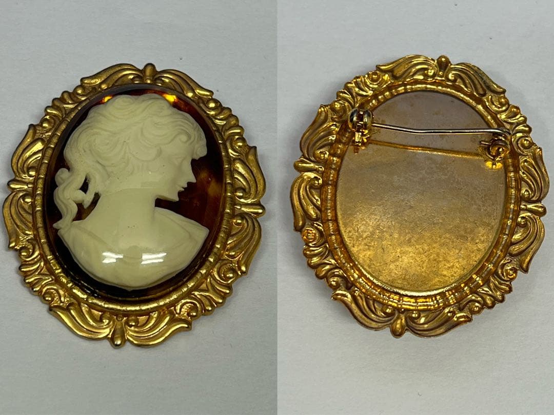 カメオ　ブローチ　まとめ　15点