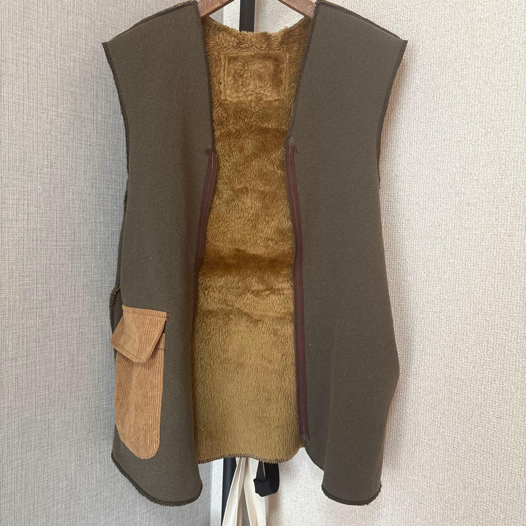 US オリジナル　Barbour フリースジップアップベスト ブラウン